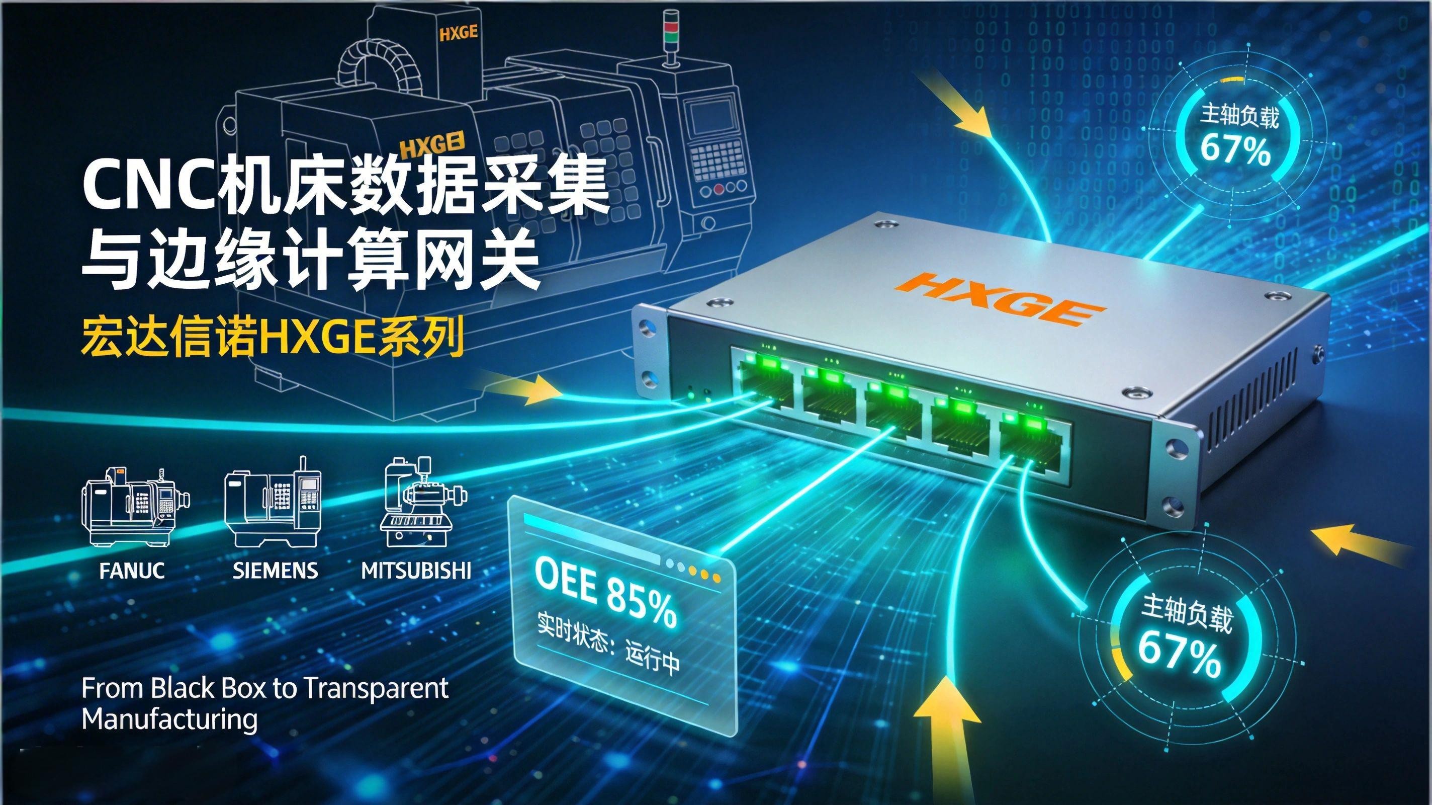 CNC機(jī)床數(shù)據(jù)采集全解析：從黑盒生產(chǎn)到透明制造的數(shù)字化躍遷